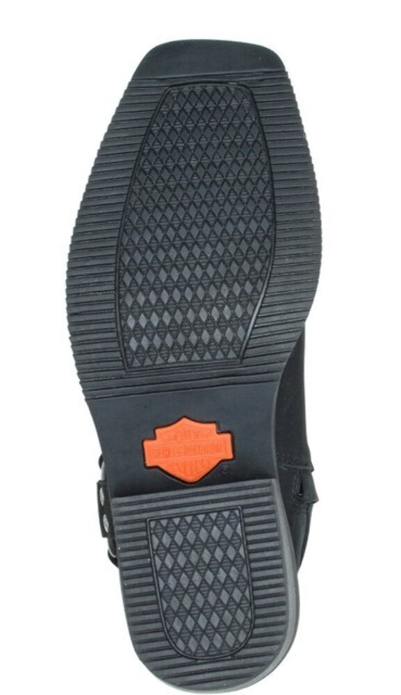 NEW HARLEY DAVIDSON D87243 SIZE 5.5 WOMENS KORSEN BLACK 7" FASHION HARNESS BOOTS