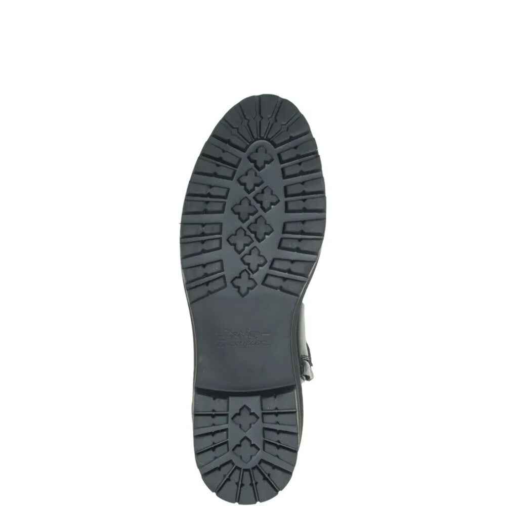 NEW HARLEY DAVIDSON D84779 SIZE 9.5 WOMEN'S VALENE 9" BLK LEATHER/CANVAS BOOTS