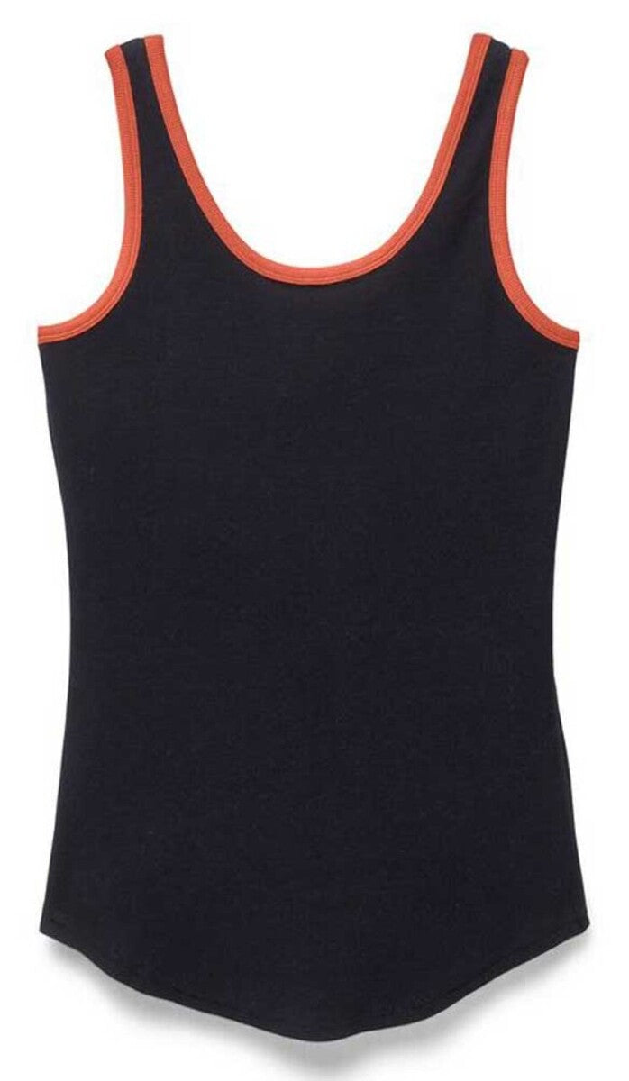 NEW GENUINE HARLEY DAVIDSON 96609-22VW WOMEN'S SMALL TANK TOP KNIT BLACK
