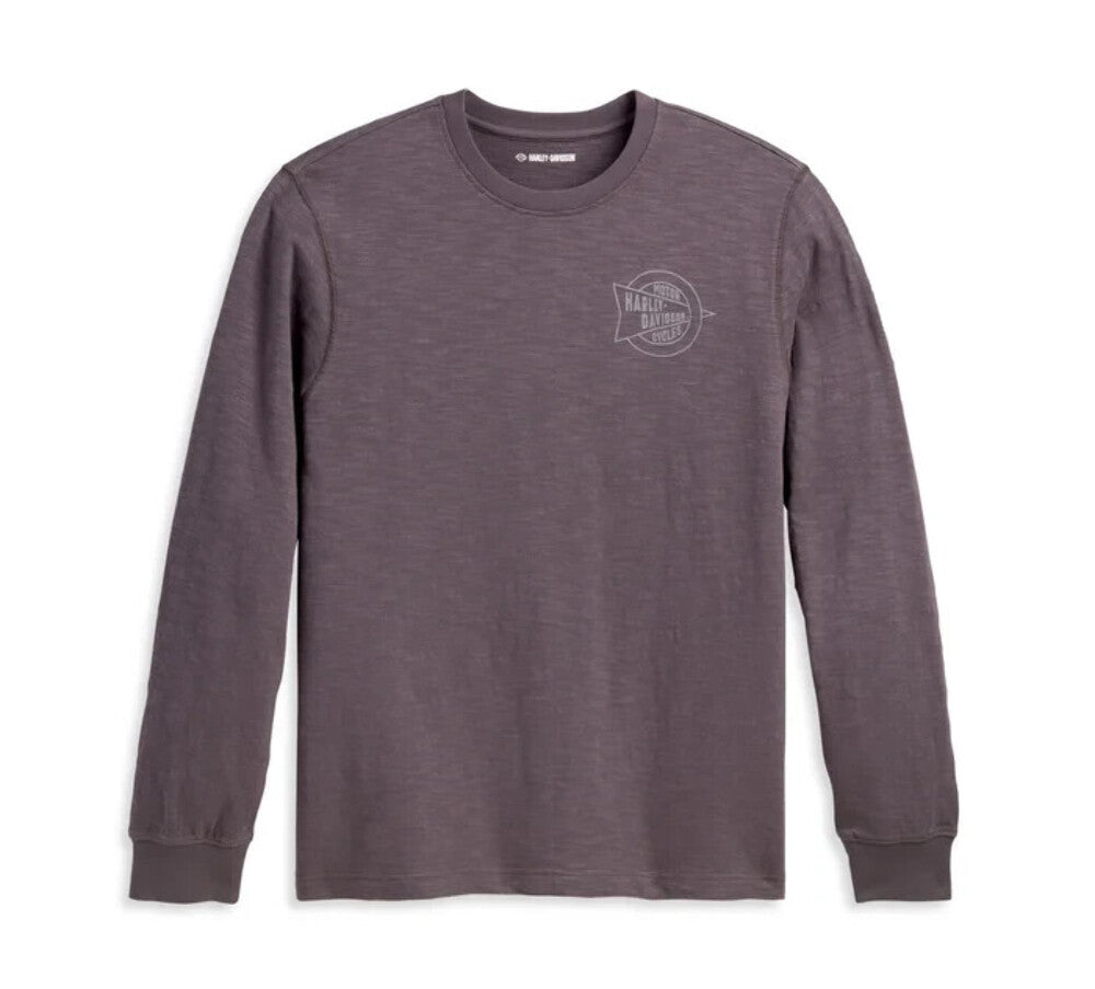 NEW GENUINE HARLEY DAVIDSON 96081-23VM MEN'S 3XL TEE KNIT DARK GREY