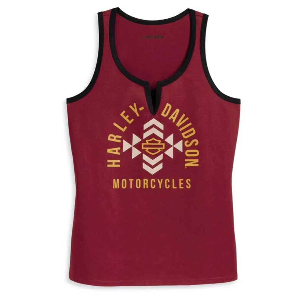 NEW GENUINE HARLEY DAVIDSON 96213-23VW XSMALL TANK KNIT RED Call Of The Wild