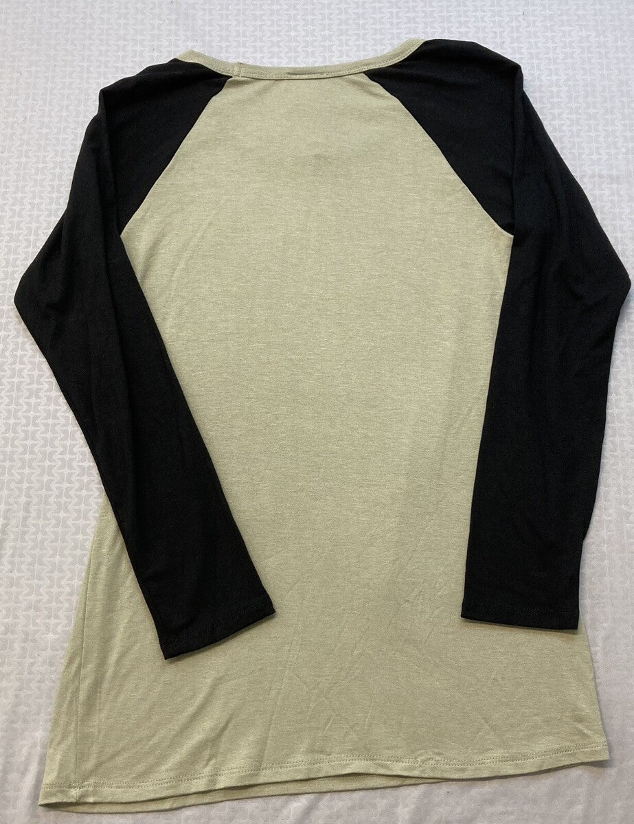 NEW GENUINE HARLEY DAVIDSON HT4723SAG WOMEN'S MEDIUM UNLEASED POWER L/S SAGE