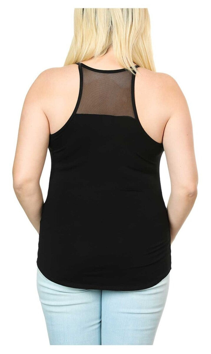 NEW GENUINE HARLEY DAVIDSON HT4683BLK Women's LARGE Cowgirl Emblem Tank BLACK