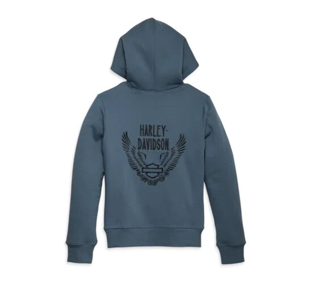 NEW GENUINE HARLEY DAVIDSON 96402-23VW MED HOODIE Road Home Sherpa Lined Fleece