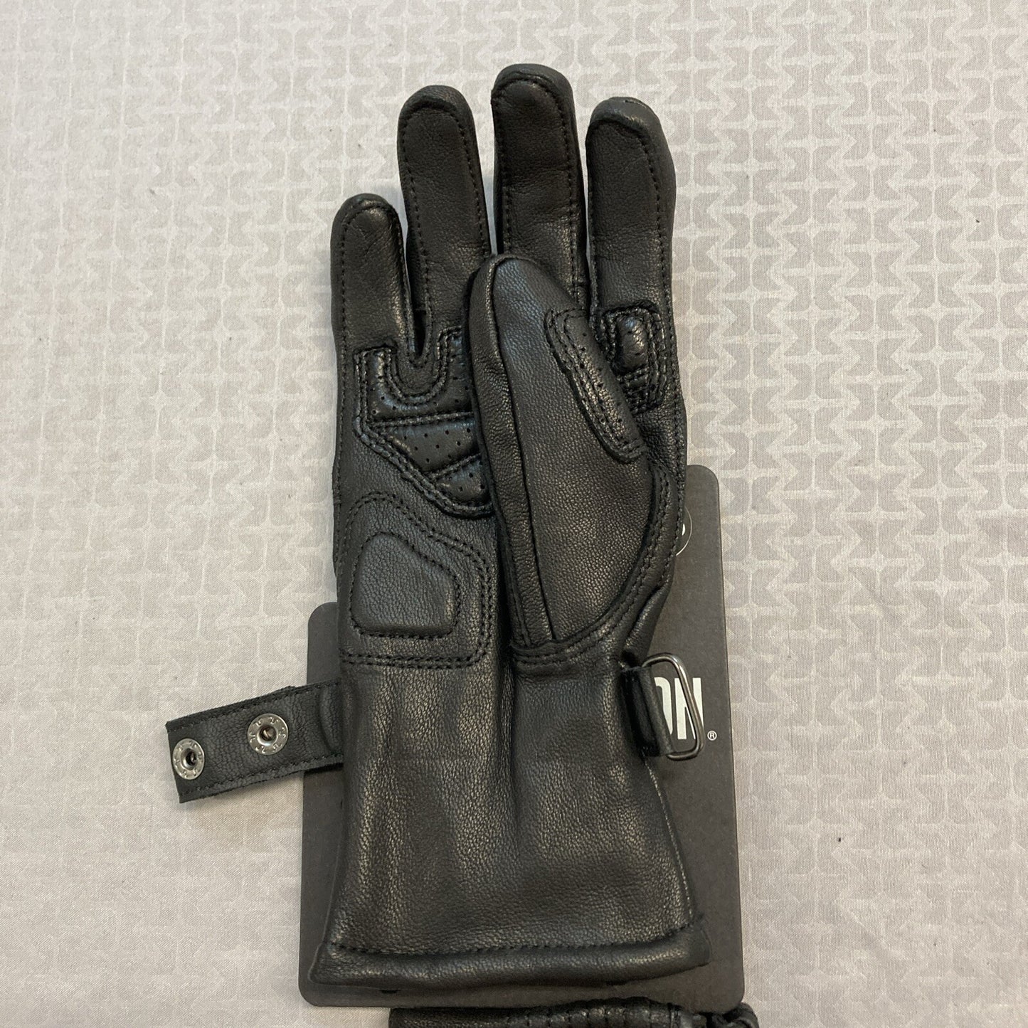 NEW GENUINE HARLEY DAVIDSON 98250-18VW WOMEN'S XSMALL JAYDEN GAUNTLET BLK GLOVES