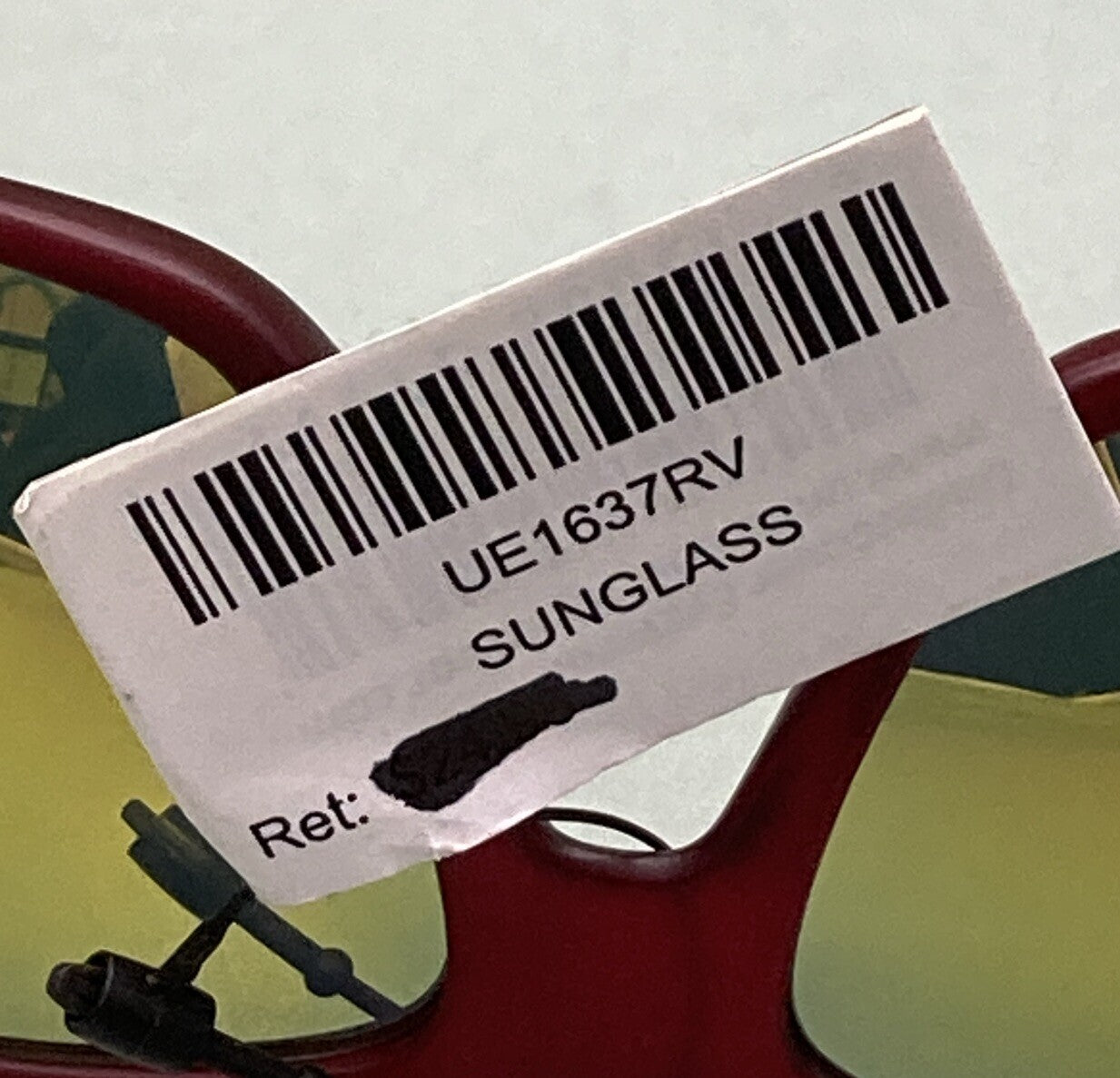 NEW UNDERCOVER EYEWEAR UE1637RV WOMEN'S MATTE CHRYSTAL RED SUNGLASSES