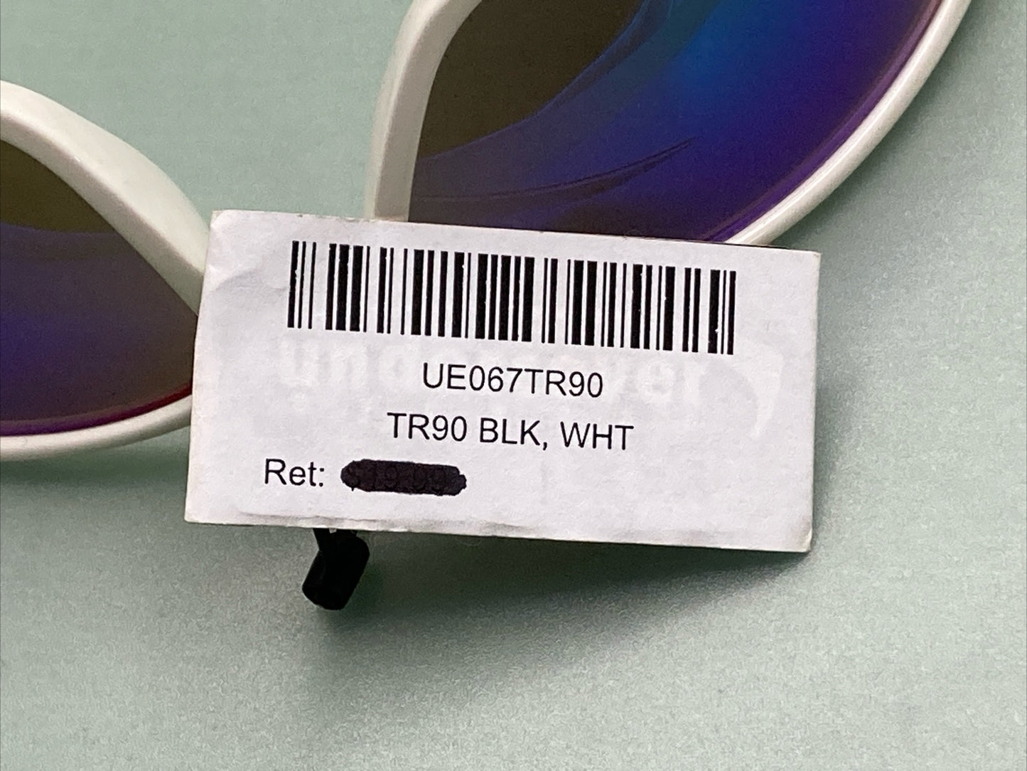 NEW UNDERCOVER EYEWEAR UE067TR90 UNISEX WHITE & GREEN SUNGLASSES