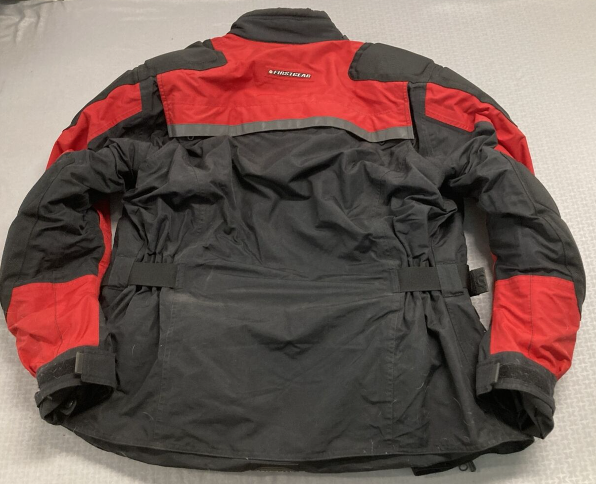 NEW FIRSTGEAR 512344 KILIMANJARO 4.0 MEN'S XL ARMORED JACKET RED/BLACK