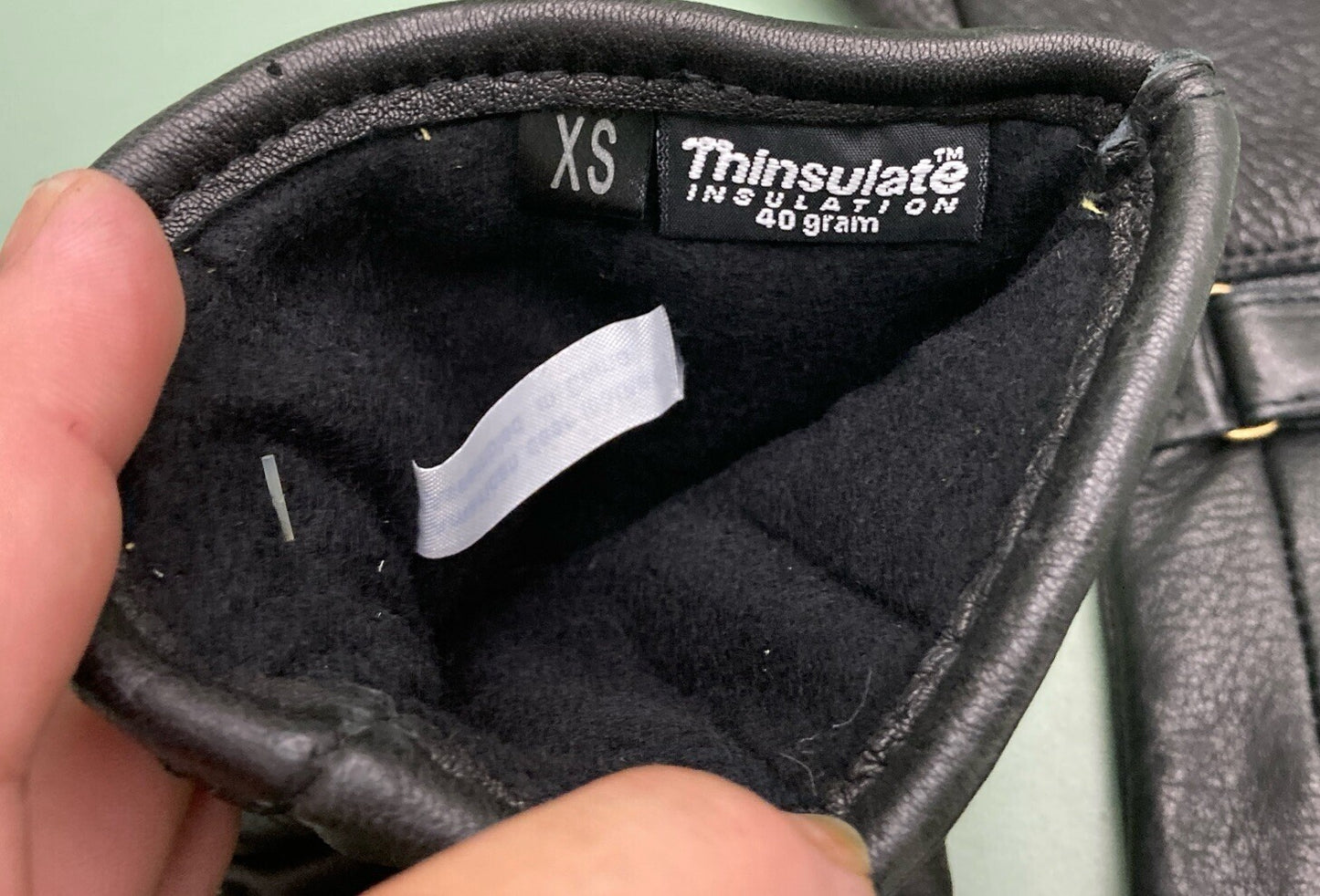 NEW GENUINE NAPA GLOVE CO. 820TLXS X-SMALL DEERSKIN MOTORCYCLE THINSULATE LINING