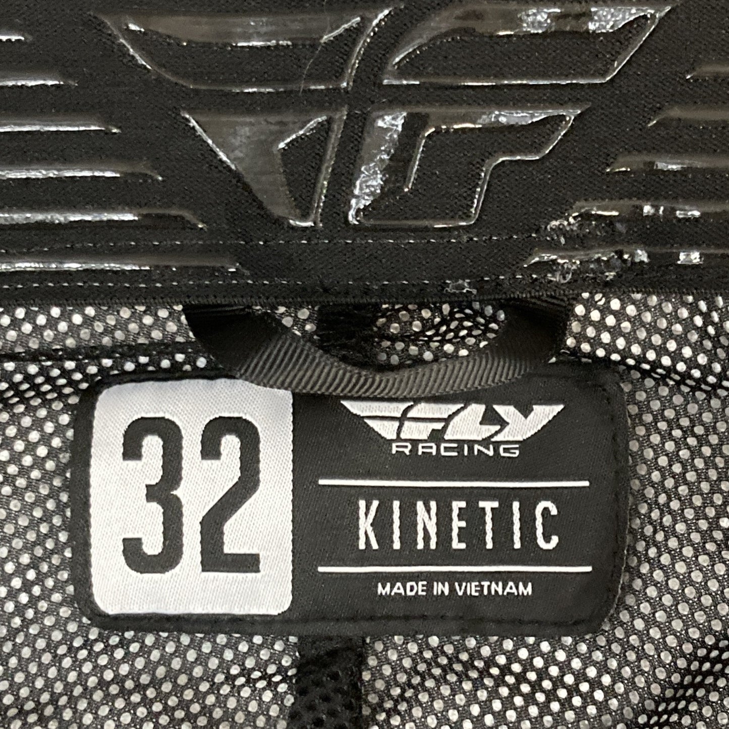 NEW GENUINE FLY RACING 377-53032 KINETIC RELOAD PANTS CHAR/BLK/IRIDIUM SZ32