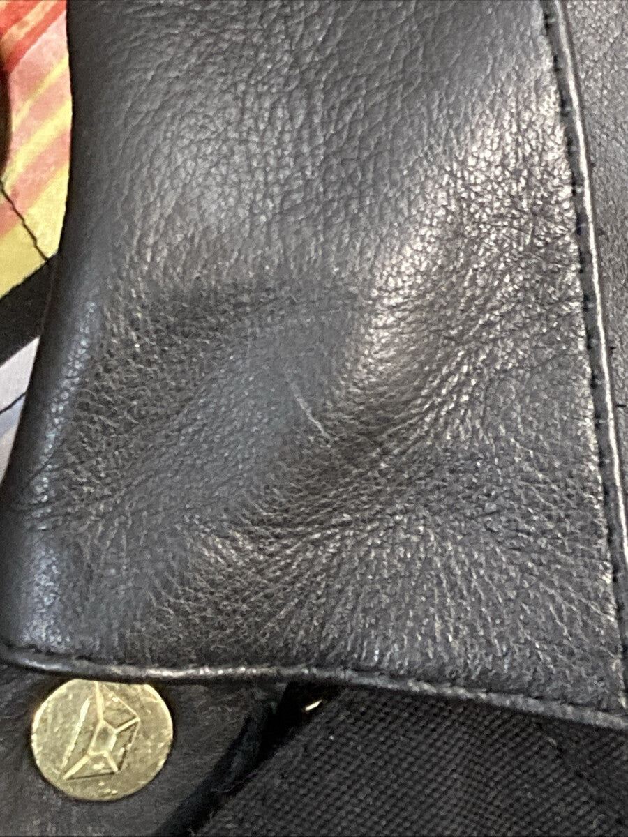 NEW GENUINE CORTECH 8106-0105-04 BANDITO VEST BOULEVARD BLACK MENS SMALL