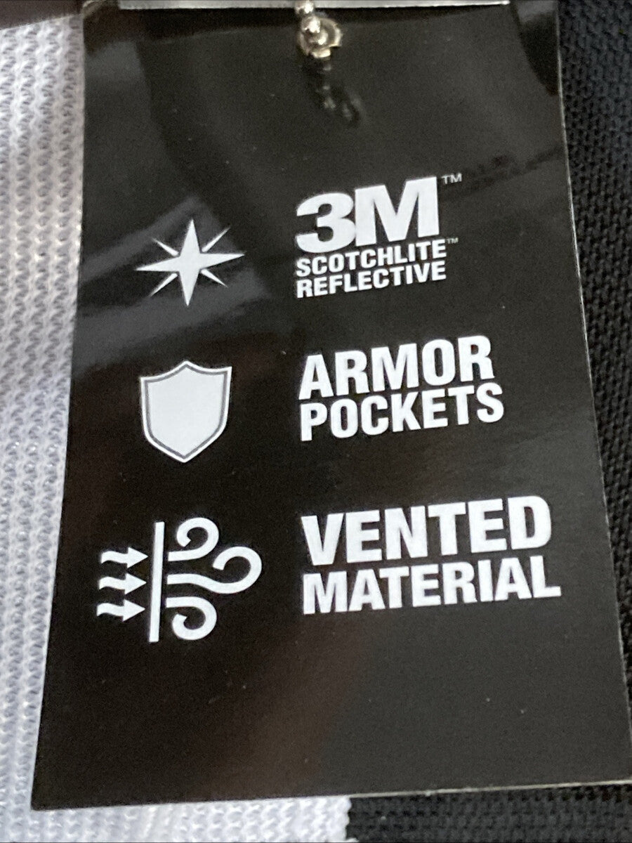 NEW GENUINE Z1R 2822-1198 Gust Mesh Jacket White Women's XL