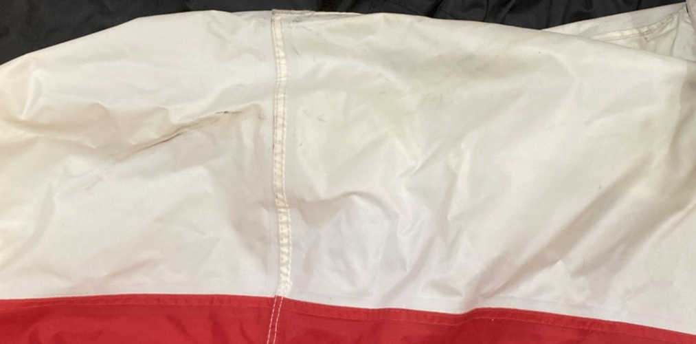 NEW GENUINE FIELDSHEER 340 STRADA RAIN SUIT BLACK/RED/WHITE MENS XL