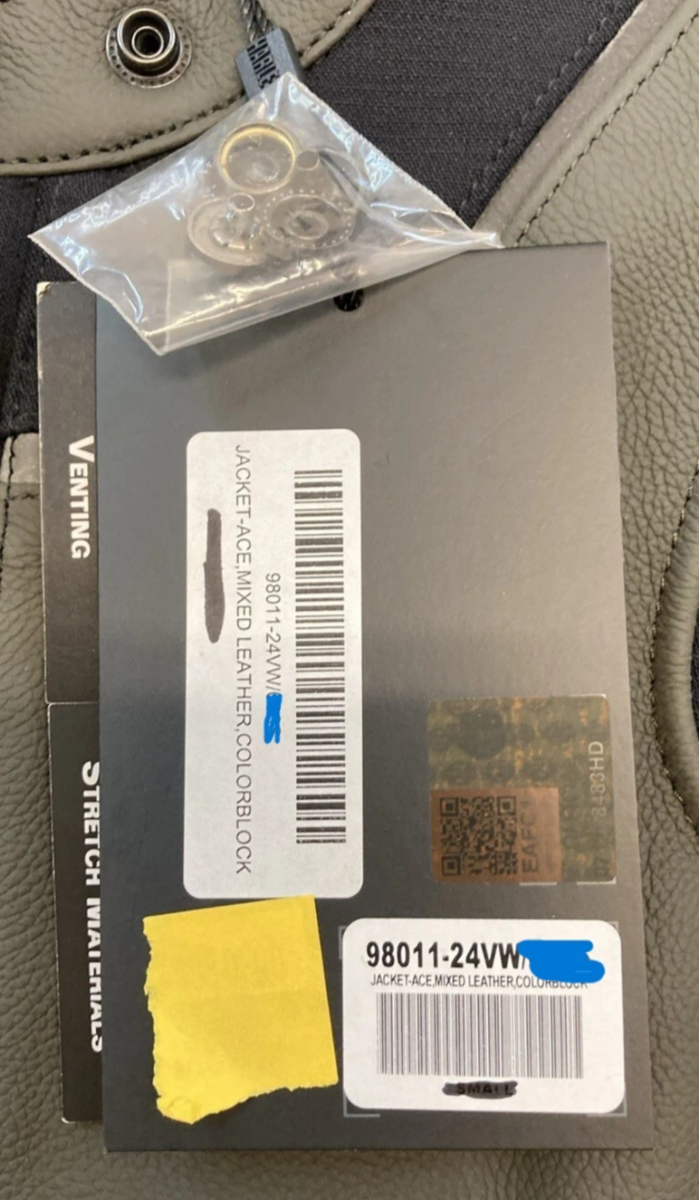 NEW GENUINE HARLEY DAVIDSON 98011-24VW WOMAN'S SM Triple Vent System 2.0