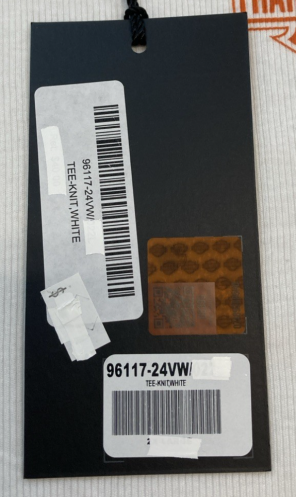 NEW GENUINE HARLEY DAVIDSON 96117-24VW/022L WOMAN'S XXL Screamin' Eagle Ringer T