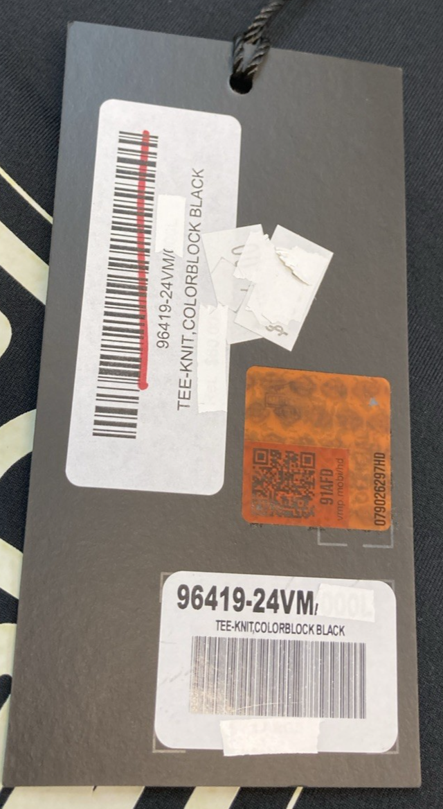 NEW GENUINE HARLEY DAVIDSON 96419-24VM/000L MEN'S LG Bar & Shield Raglan Short S