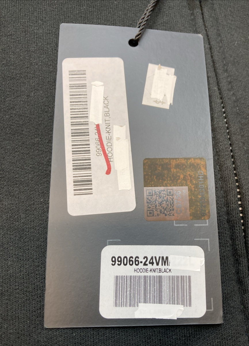 NEW GENUINE HARLEY DAVIDSON 99066-24VM/222L MEN'S XXXL Bar & Shield Logo Zip-Up