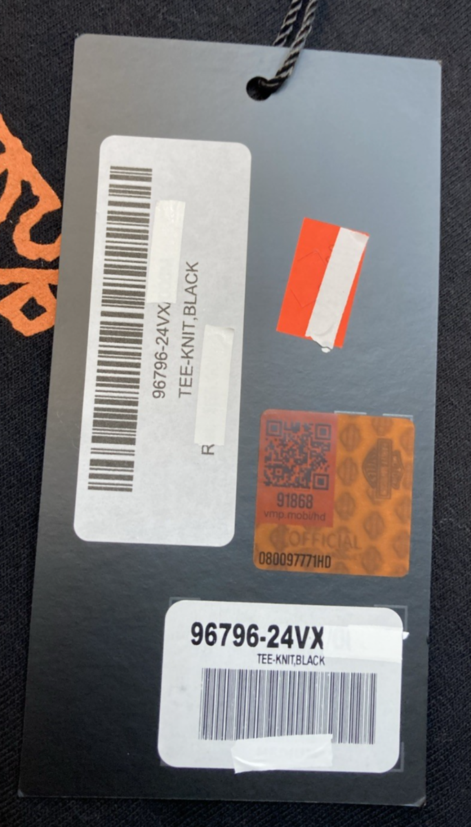 NEW GENUINE HARLEY DAVIDSON 96796-24VX MD Willie G Ride Free! Tee