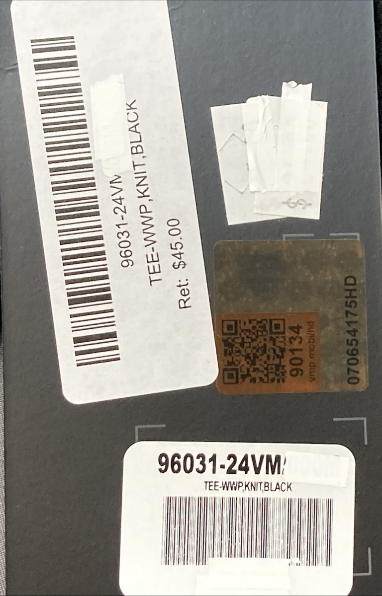 NEW GENUINE HARLEY DAVIDSON 96031-24VM MEN'S MD Wounded Warrior Project Long