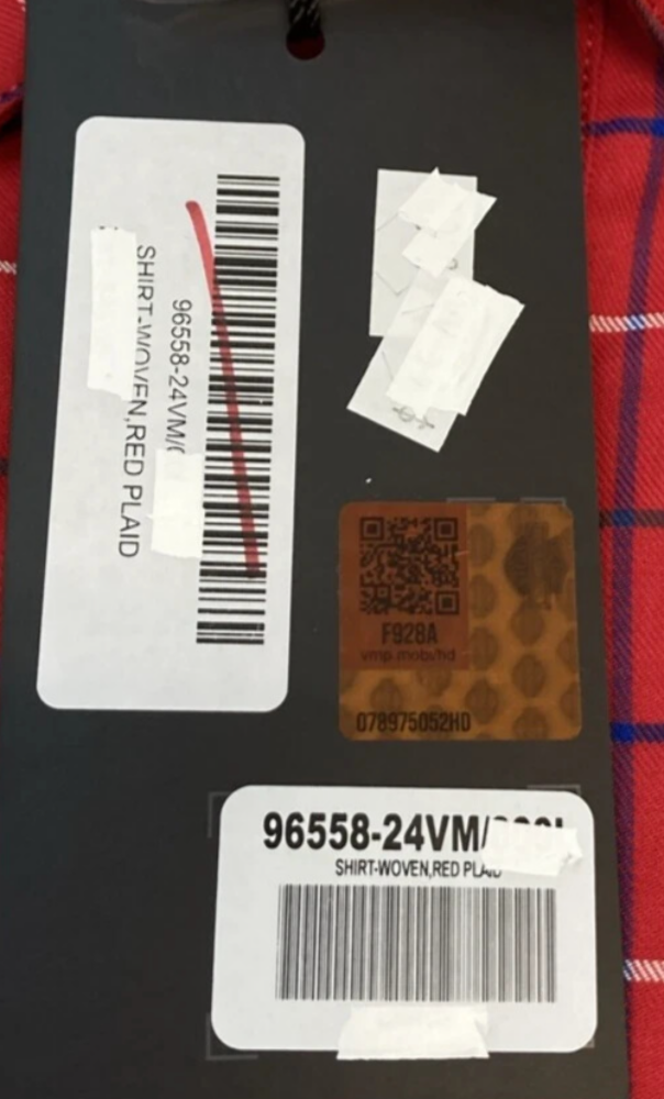 NEW GENUINE HARLEY DAVIDSON 96558-24VM MEN'S MD Bar & Shield Short Sleeve Shirt