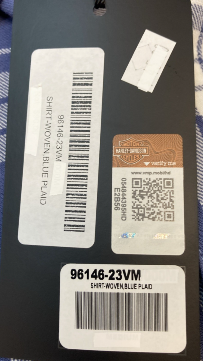 NEW GENUINE HARLEY DAVIDSON 96146-23VM MEN'S MD Men's Road Captain Long Sleeve