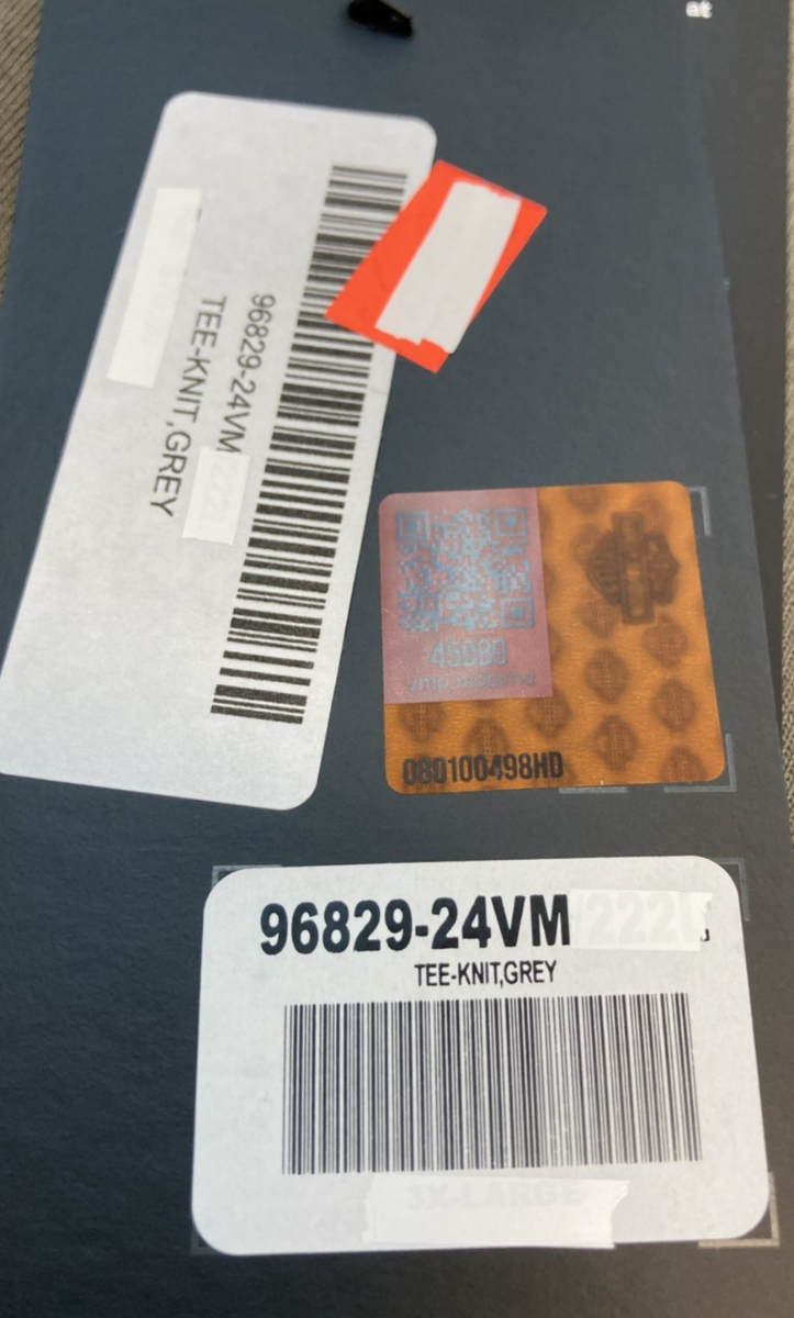 NEW GENUINE HARLEY DAVIDSON 96829-24VM MEN'S XXXL Willie G. Sketchy #1 Long