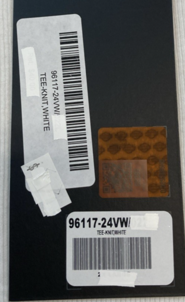 NEW GENUINE HARLEY DAVIDSON 96117-24VW WOMAN'S XL Screamin' Eagle Ringer Tee