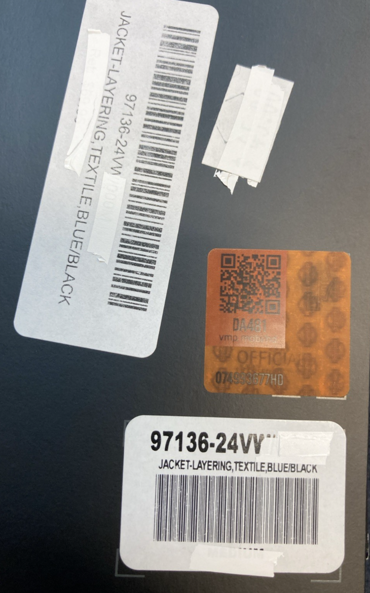 NEW GENUINE HARLEY DAVIDSON 97136-24VW Woman's MD H-D Flex Layering System