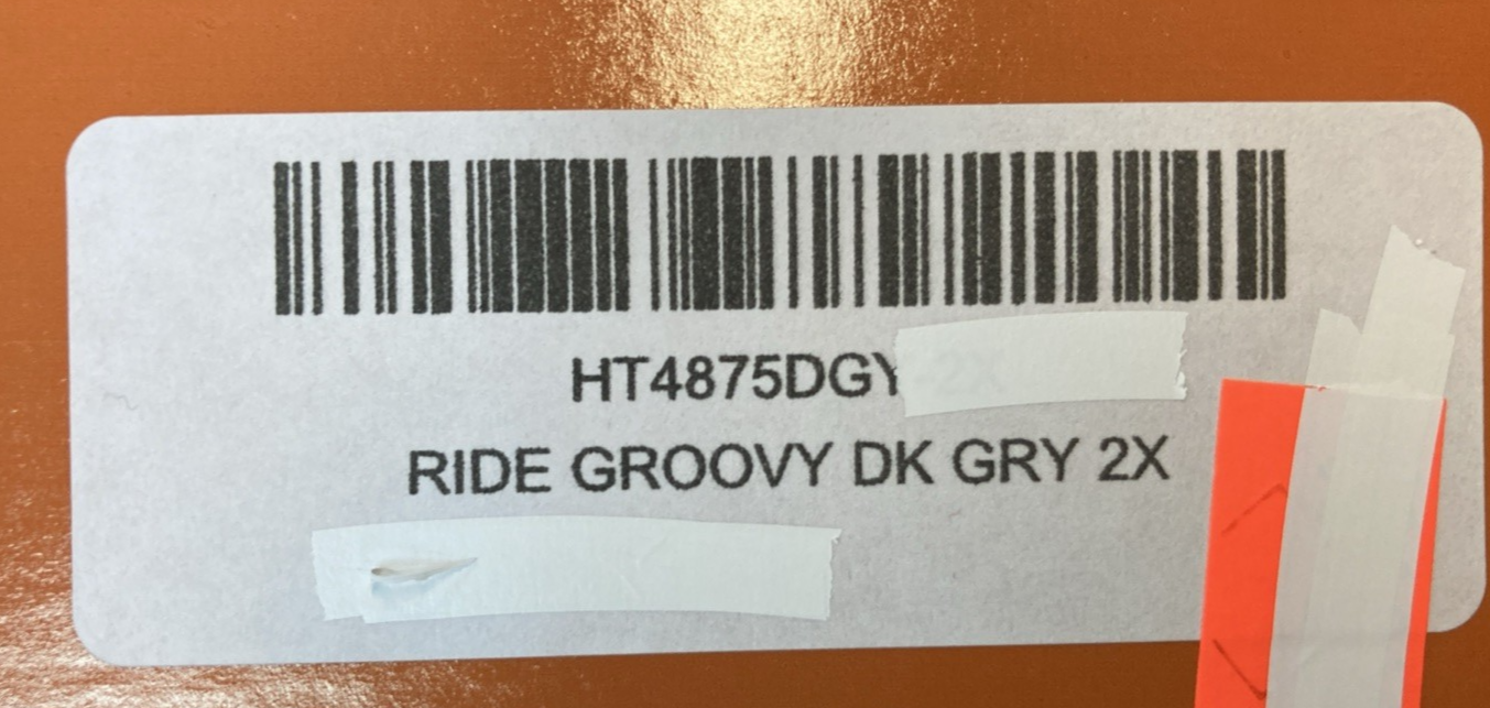 NEW GENUINE HARLEY-DAVIDSON HT4875DGY Women's WWL RIDE GOOVY TEE