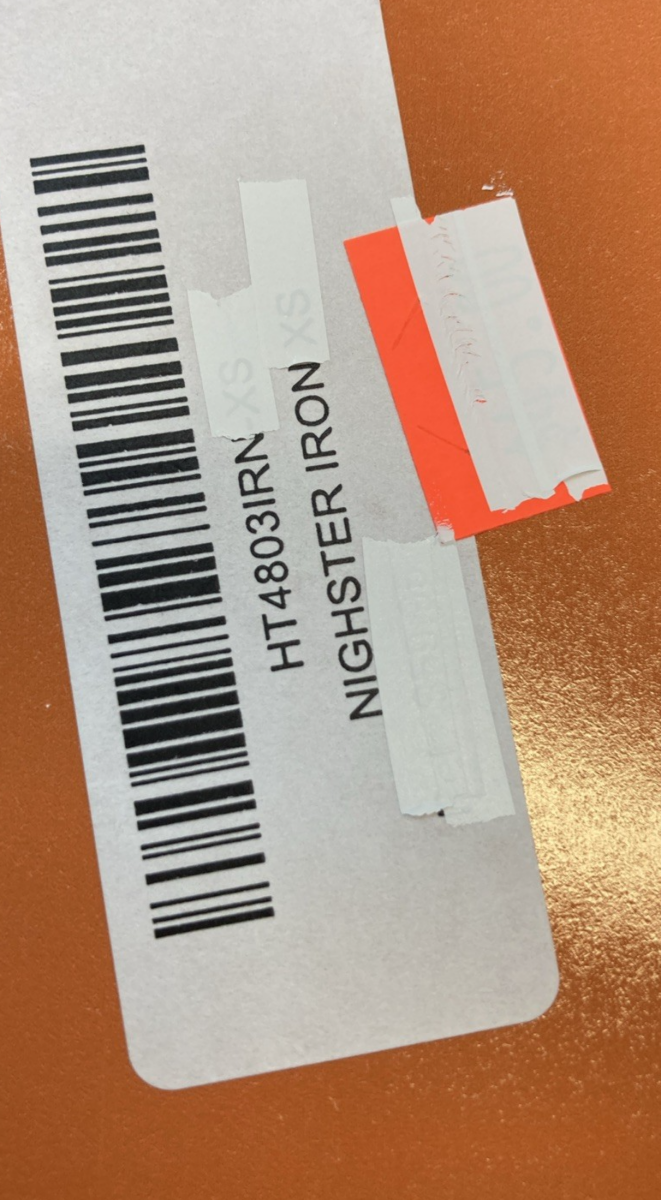 NEW GENUINE HARLEY-DAVIDSON HT4803IRN WOMEN'S XL Nightster Fold-Up Short Sleeve