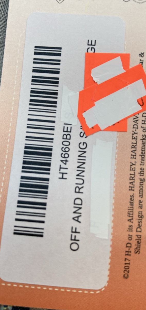 NEW GENUINE HARLEY DAVIDSON HT4660BEI Women's S Tank Top Off and Running