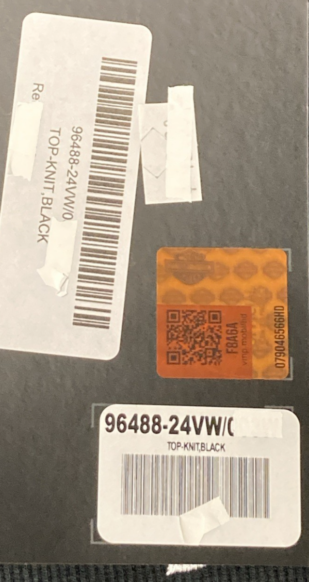 NEW GENUINE HARLEY DAVIDSON 96488-24VW WOMAN'S S #1 Racing Zip Front Top