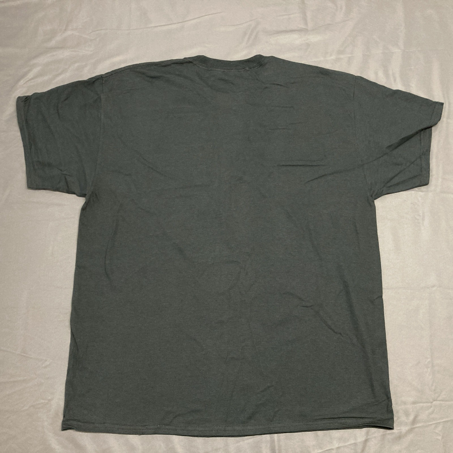 NEW GENUINE GILDAN XL ROCK OUT WITH YOUR COCK OUT BLACK T-SHIRT