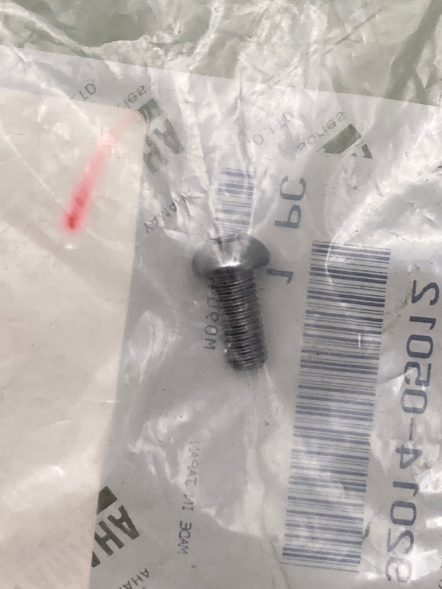 New Genuine Yamaha 92014-05012 Bolt, Button, Head