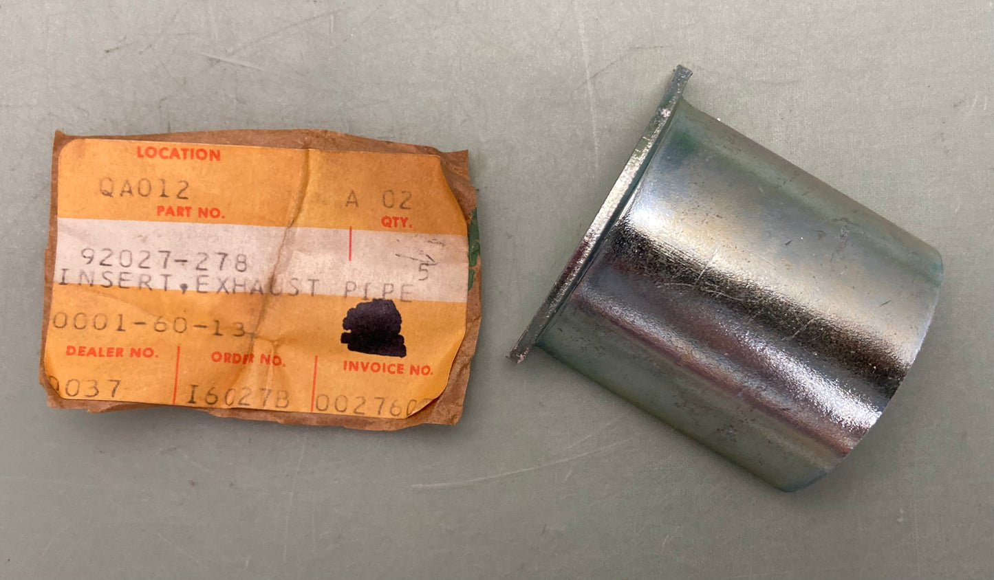 New Replaces Kawasaki 92027-278 Insert, Exhaust, Pipe