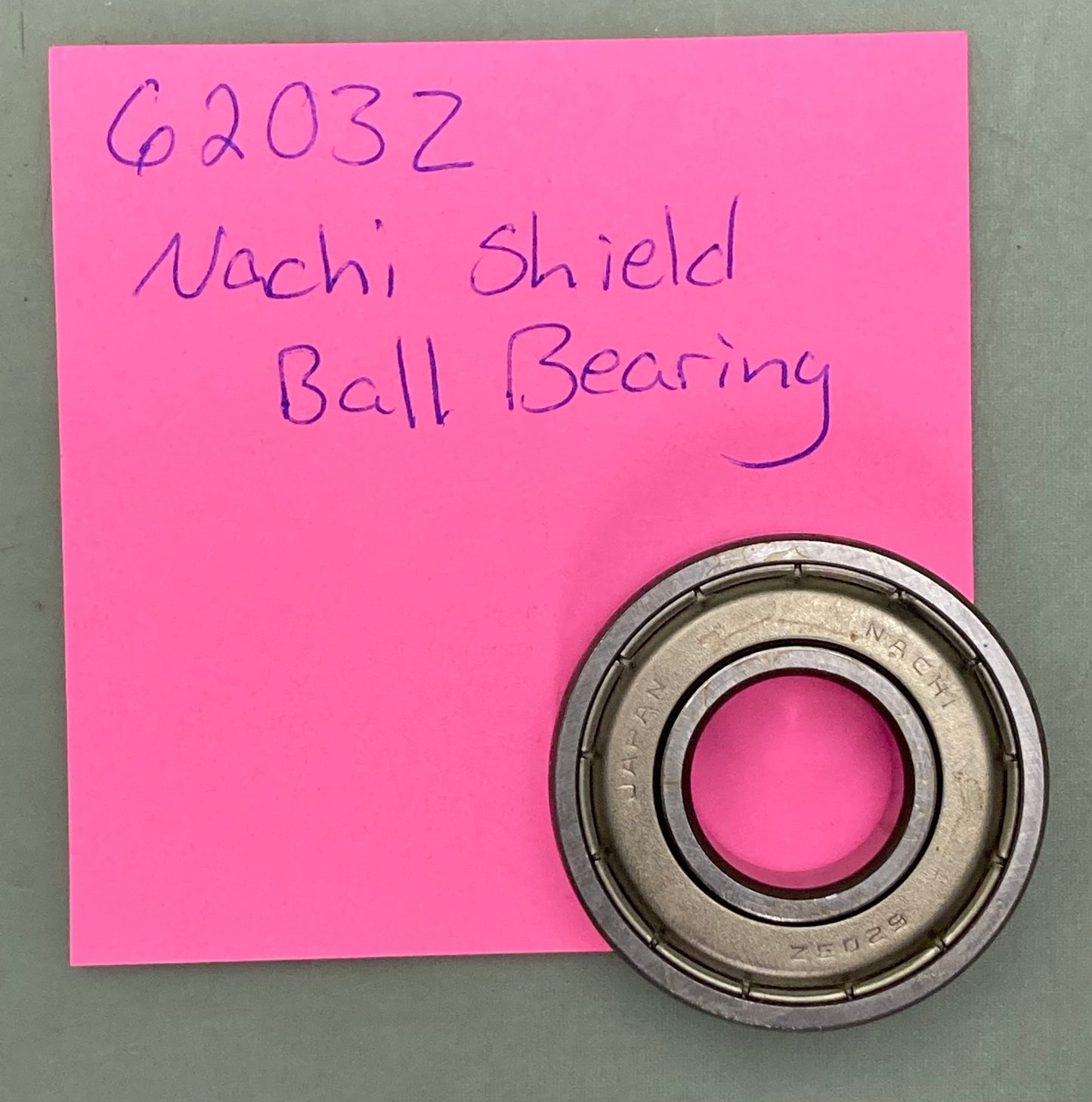 New Genuine NACHI 6203Z Shield Ball Bearing