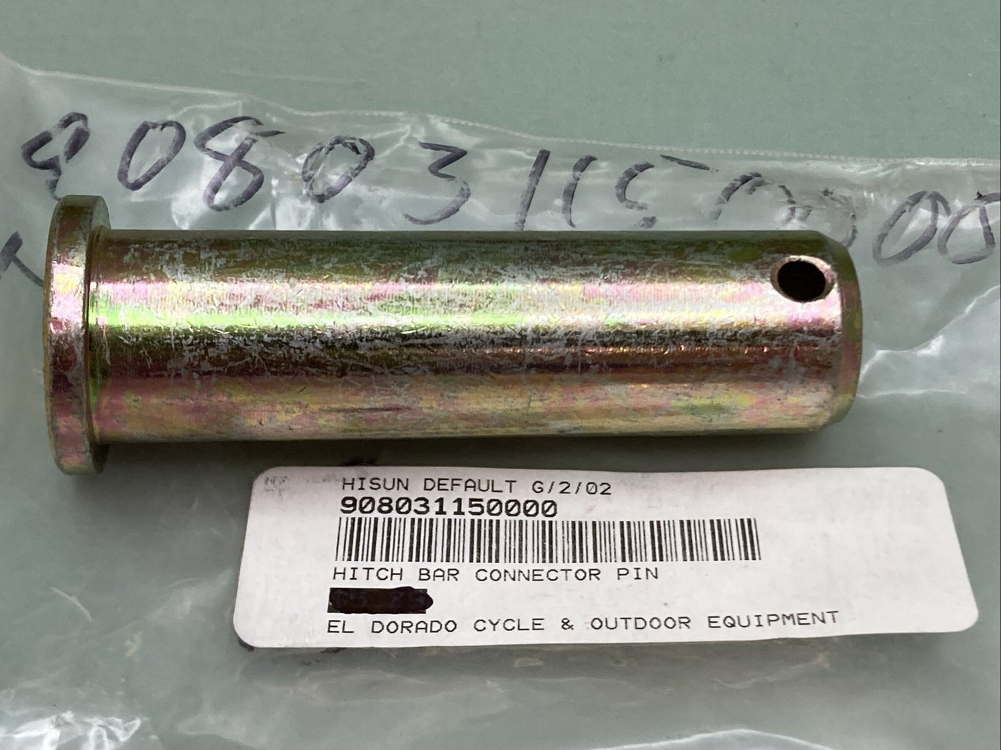 NEW REPLACES HISUN 90803-115-0000 HITCH BAR CONNECTOR PIN