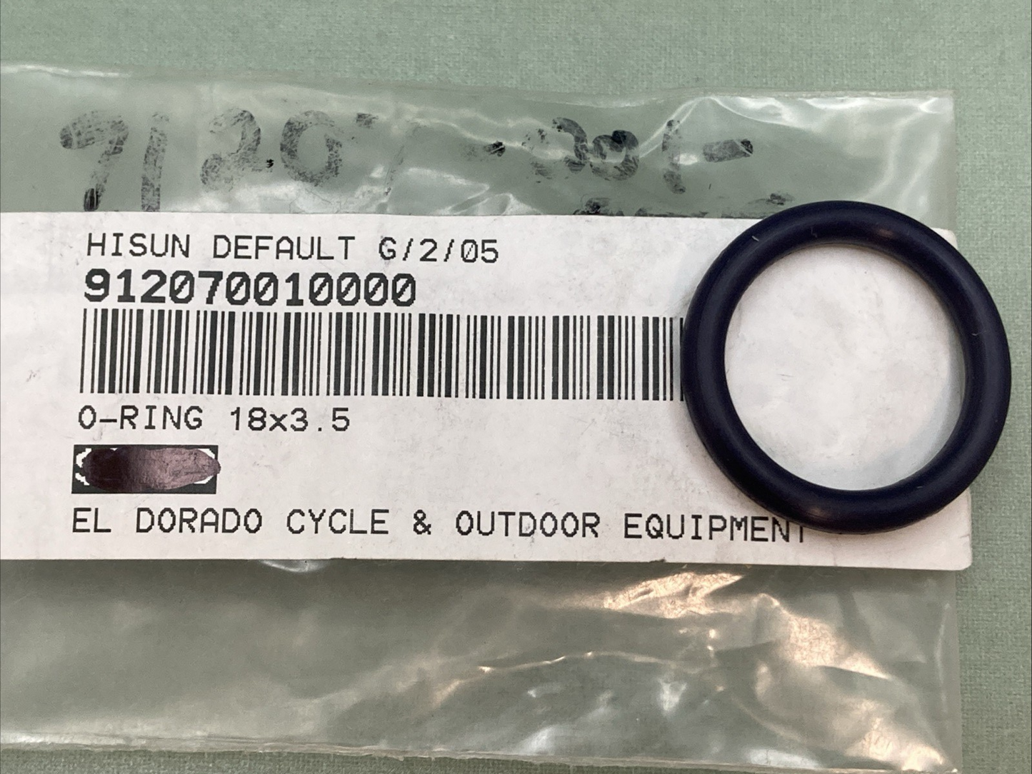 NEW REPLACES HISUN 91207-001-0000 O RING 18 X 3.5