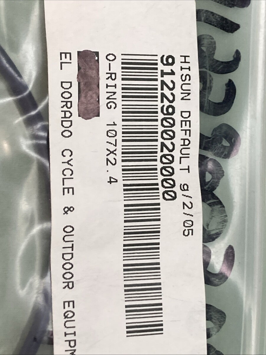 NEW REPLACES HISUN 91229-002-0000 O-Ring 107x2.4