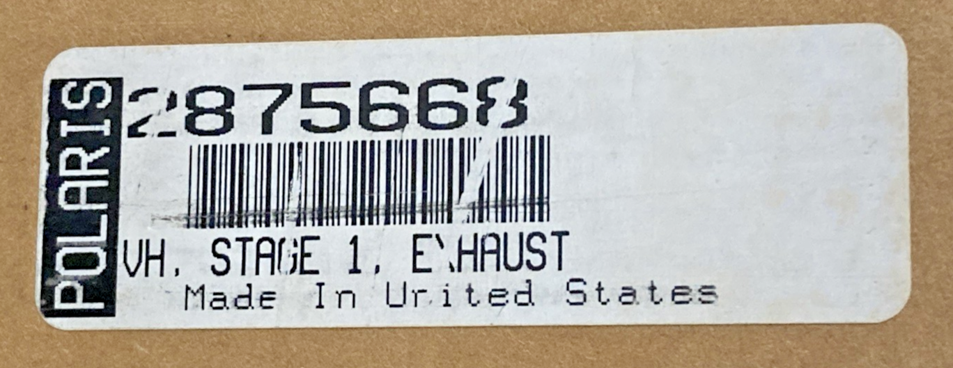 NEW GENUINE POLARIS 2875668 VICTORY STAGE ONE EXHAUST