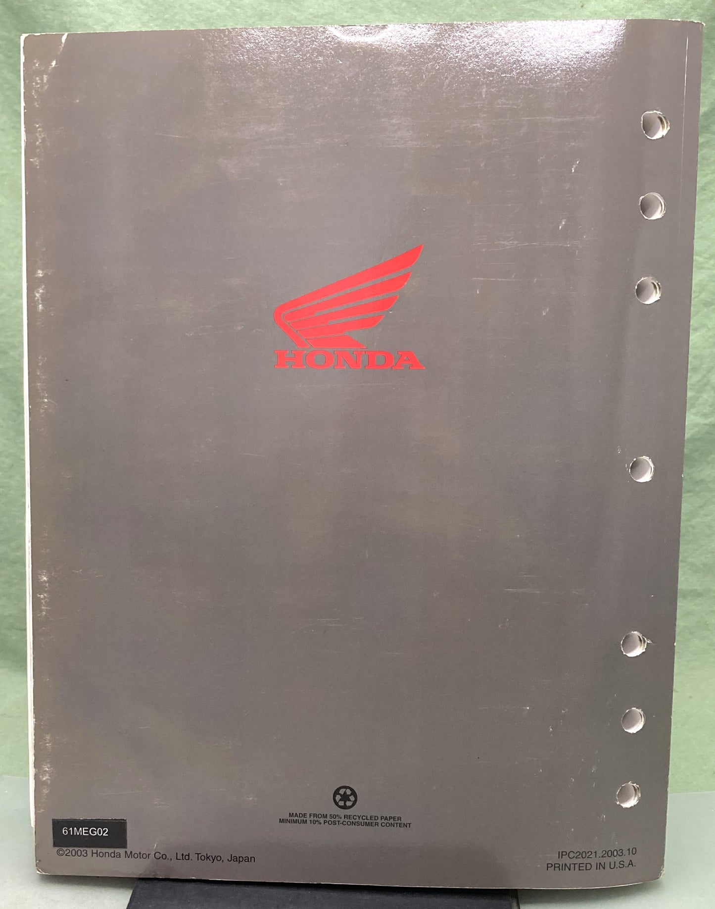 Genuine Honda 61MEG02 VT750C/C2 Service Manual '04-'06