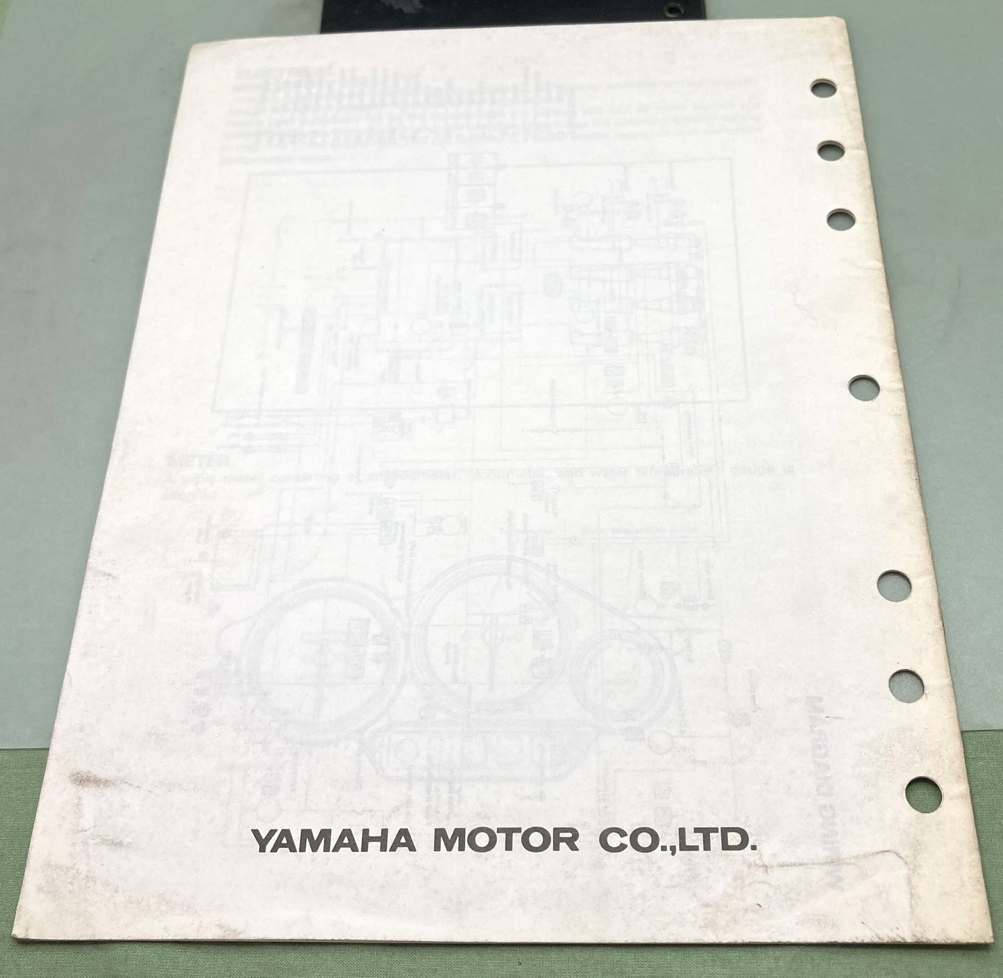 Genuine Yamaha 90894-93303 YZF750R Service Guide 1994