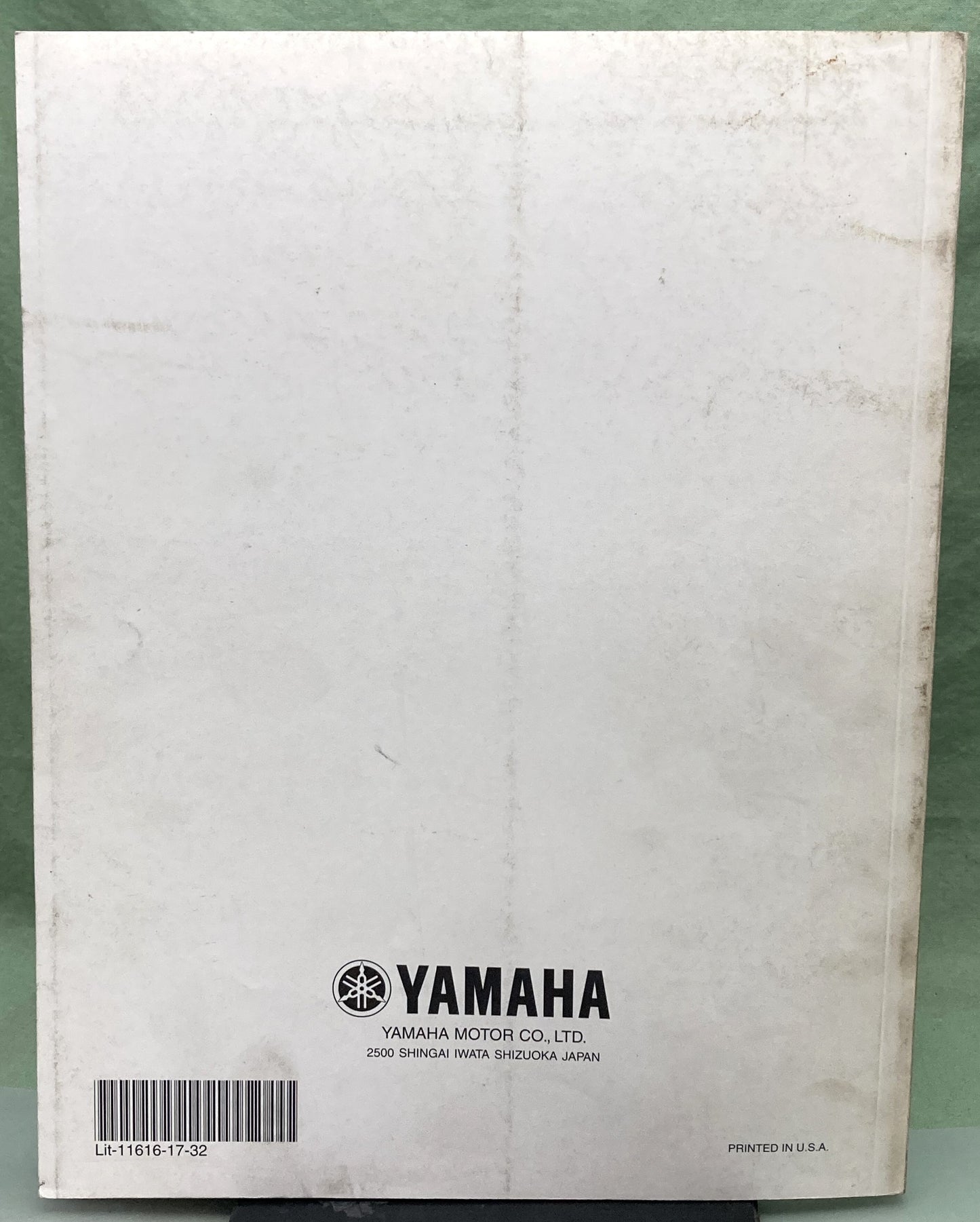 Genuine Yamaha LIT-11616-17-32 YFM350FAS Supp. Service Manual 2003
