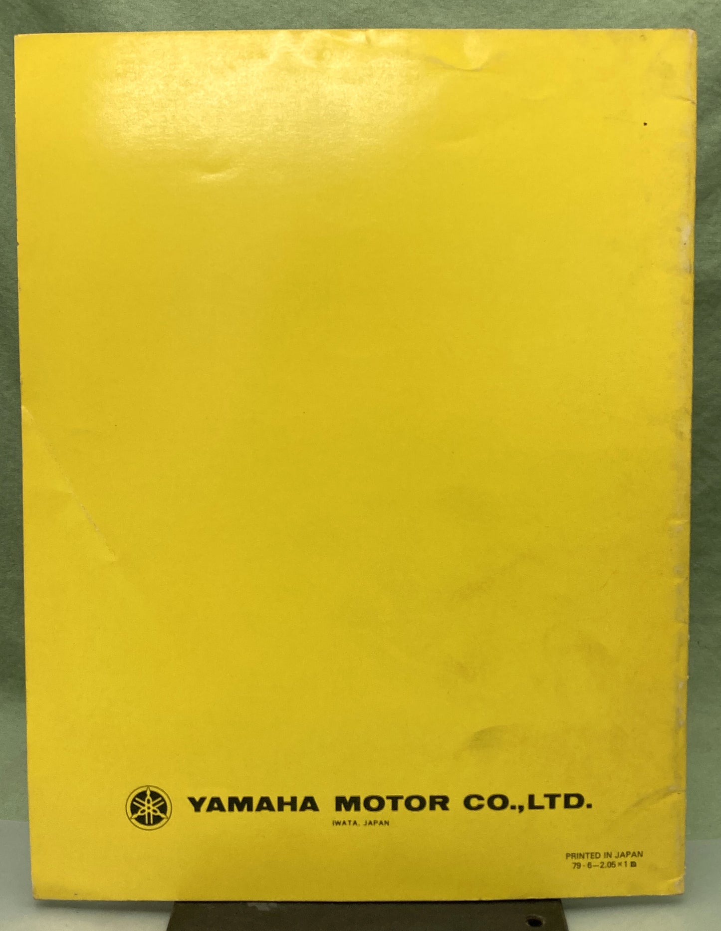 Genuine Yamaha LIT-11616-01-69 DT125G/DT175G Supp. Service Manual 1979