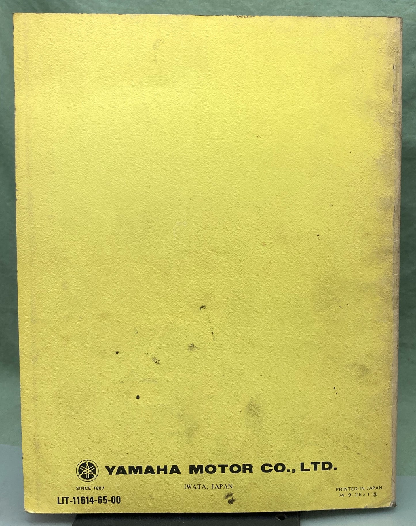 Genuine Yamaha LIT-11614-65-00 RS100B Service Manual