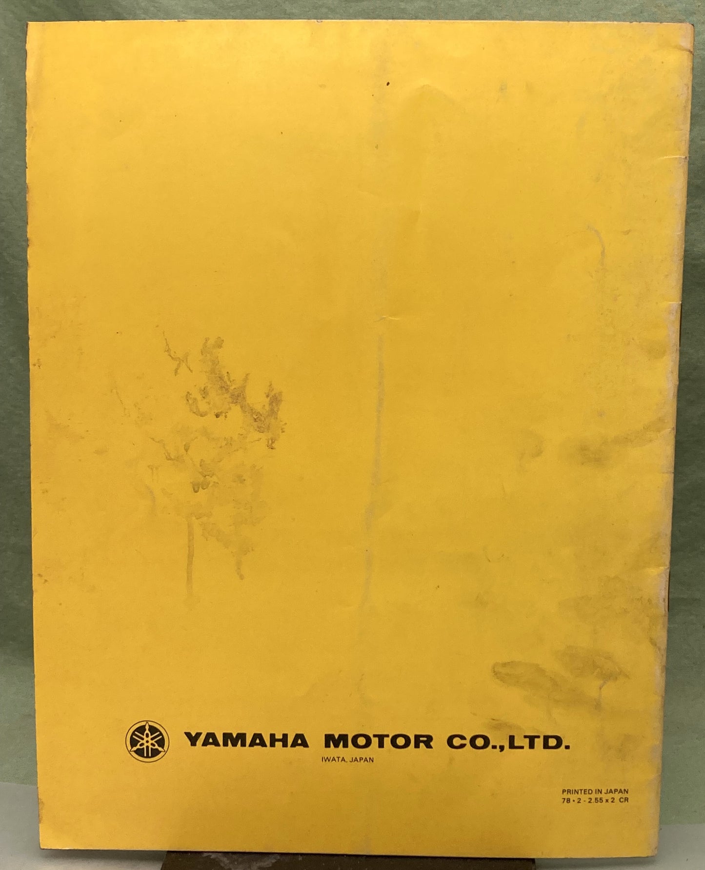 Genuine Yamaha LIT-11616-01-05 XT500E Supp. Service Manual 1978