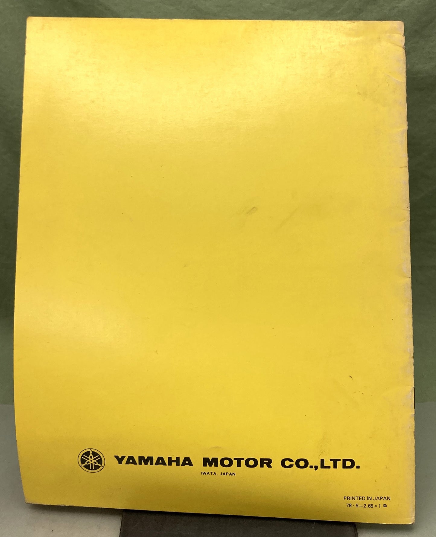 Genuine Yamaha LIT-11616-01-26 DT125F/DT175F Service Manual 1978