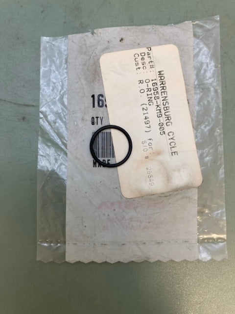 Honda 16958-KM9-005 O-Ring New Genuine