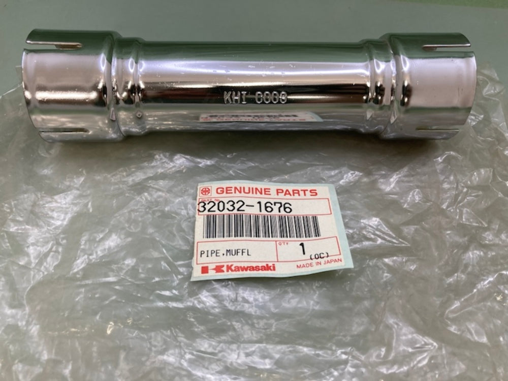 Kawasaki 32032-1676 Muffler Connecting Pipe New Genuine