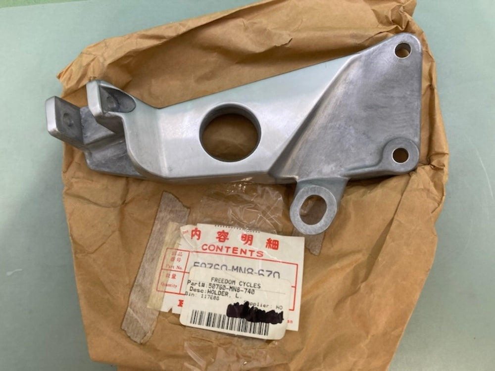 Honda 50760-MN8-670 Holder, L. New Genuine